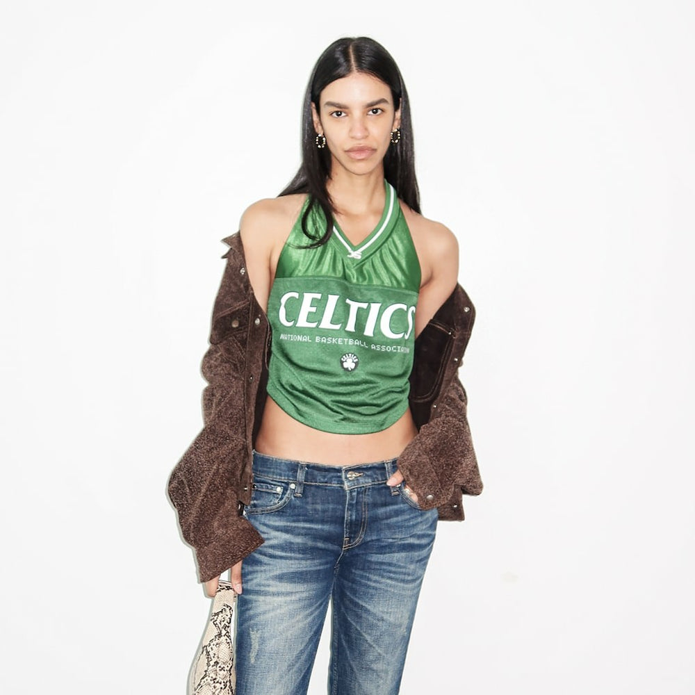 Kelly Green Boston Celtics Off Season x NBA Women's Halter Top | NBA
