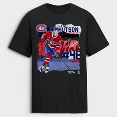 Lane Hutson Montreal Canadiens Fresh Ice T-Shirt -  NHL T-shirts