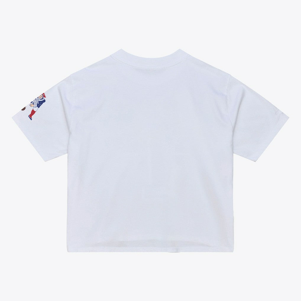 New England Patriots Women's Head Coach Cropped T-Shirt | NFL US