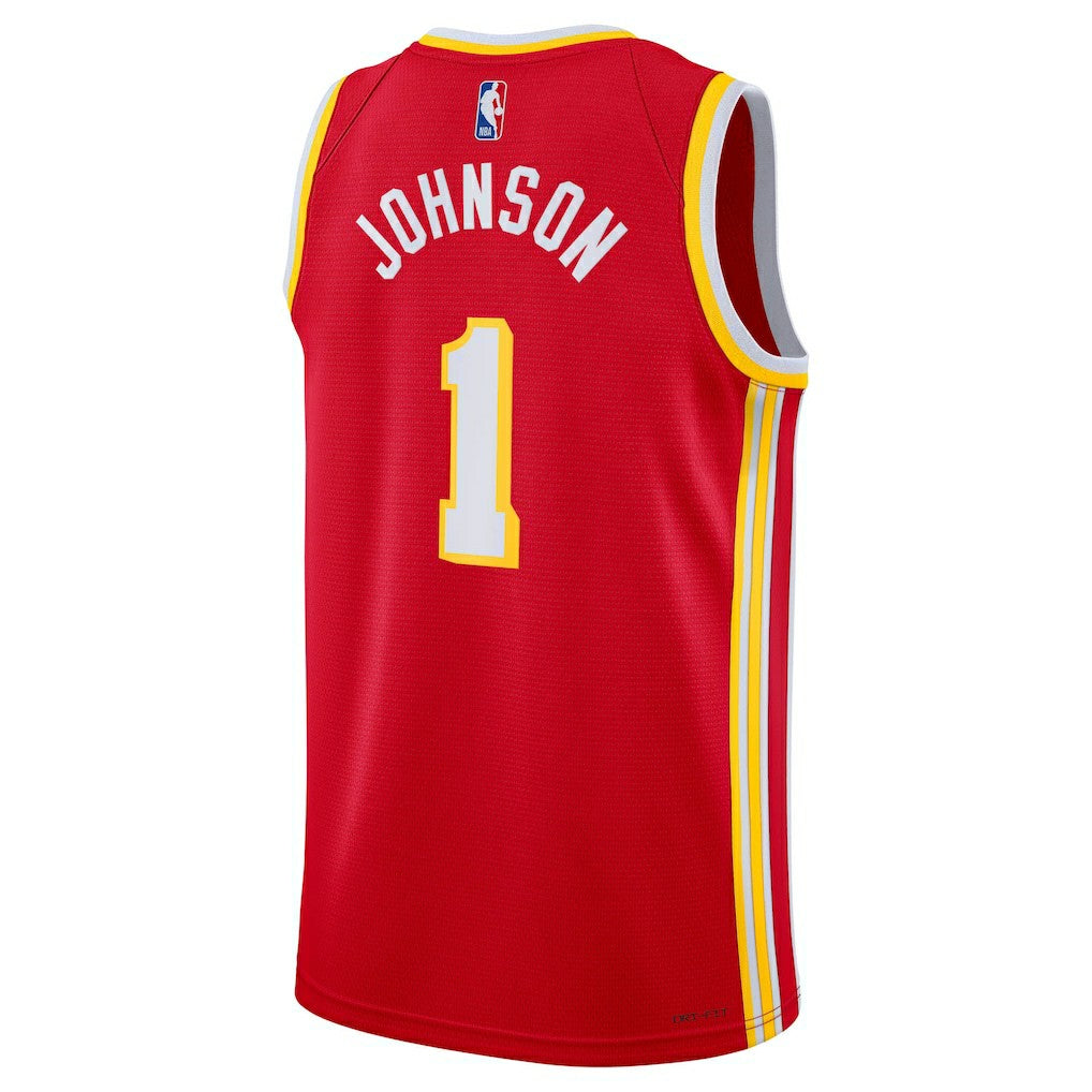 Red Jalen Johnson Atlanta Hawks Unisex Swingman Jersey | NBA