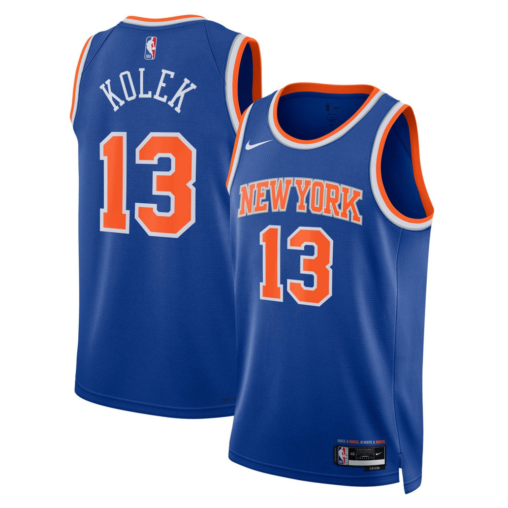 Blue Tyler Kolek New York Knicks Unisex Swingman Jersey | NBA