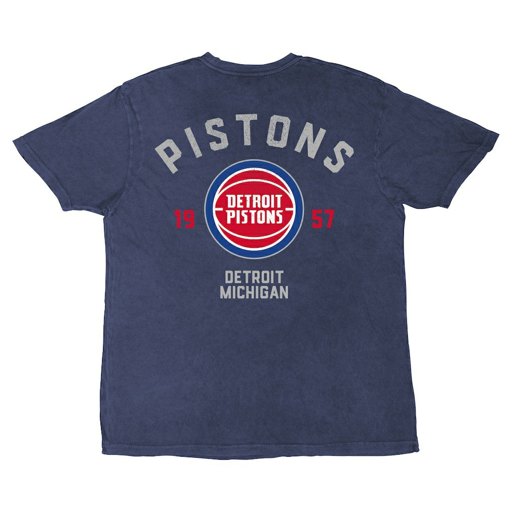 Blue Detroit Pistons Stadium Essentials Unisex Get Back Vintage T-Shirt sale | NBA