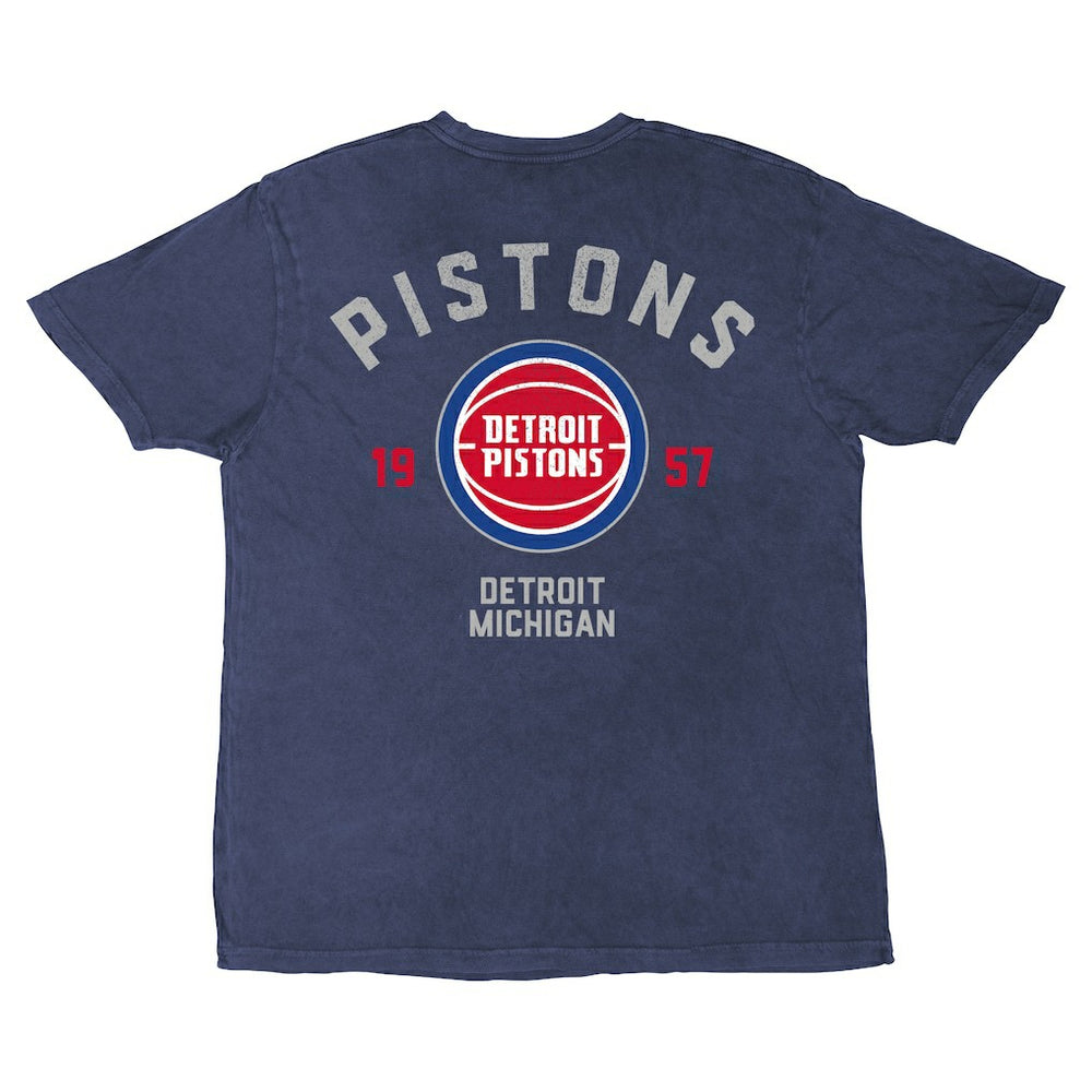 Blue Detroit Pistons Stadium Essentials Unisex Get Back Vintage T-Shirt sale | NBA