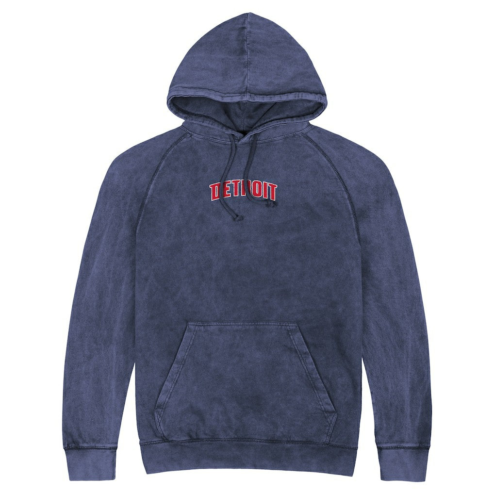 Blue Detroit Pistons Stadium Essentials Unisex Get Back Vintage Raglan Hoodie sale | NBA
