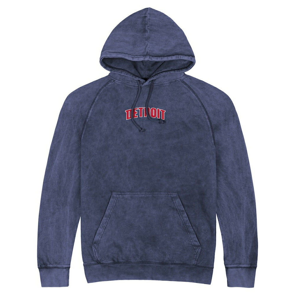 Blue Detroit Pistons Stadium Essentials Unisex Get Back Vintage Raglan Hoodie sale | NBA