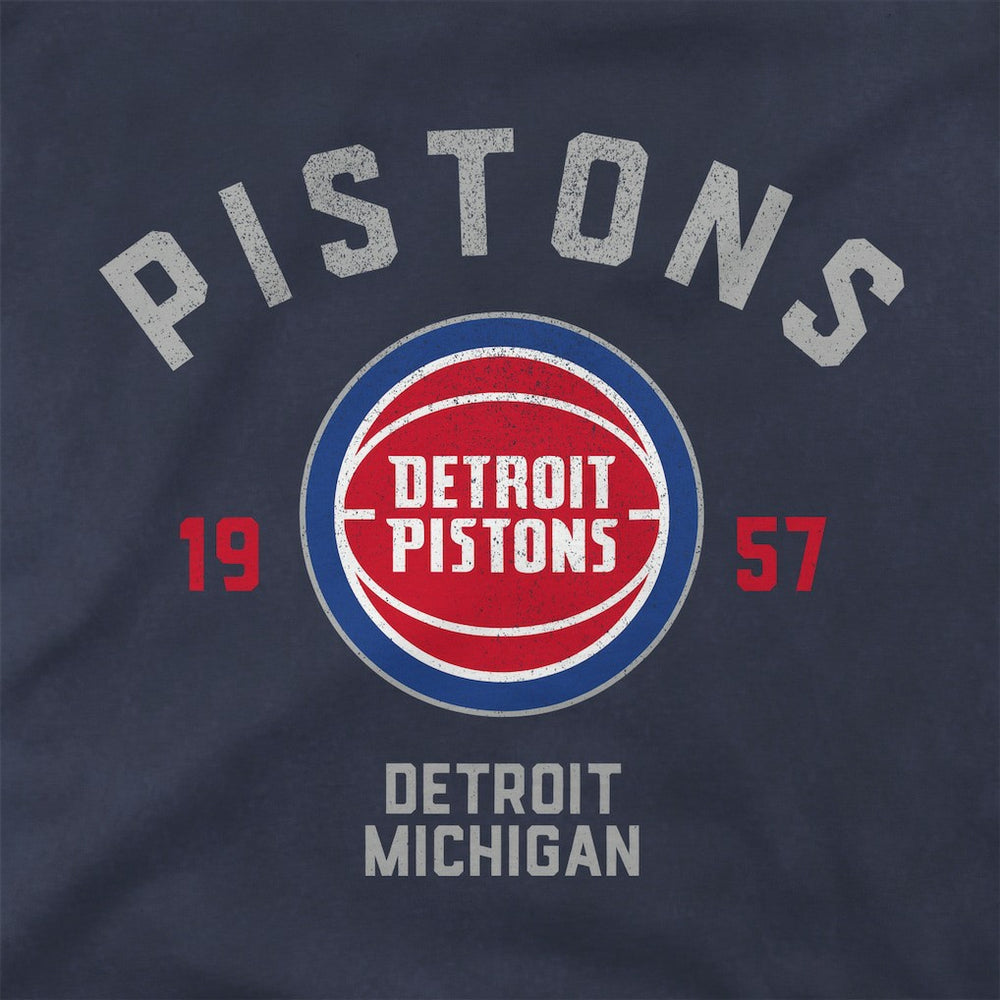 Blue Detroit Pistons Stadium Essentials Unisex Get Back Vintage Raglan Hoodie sale | NBA