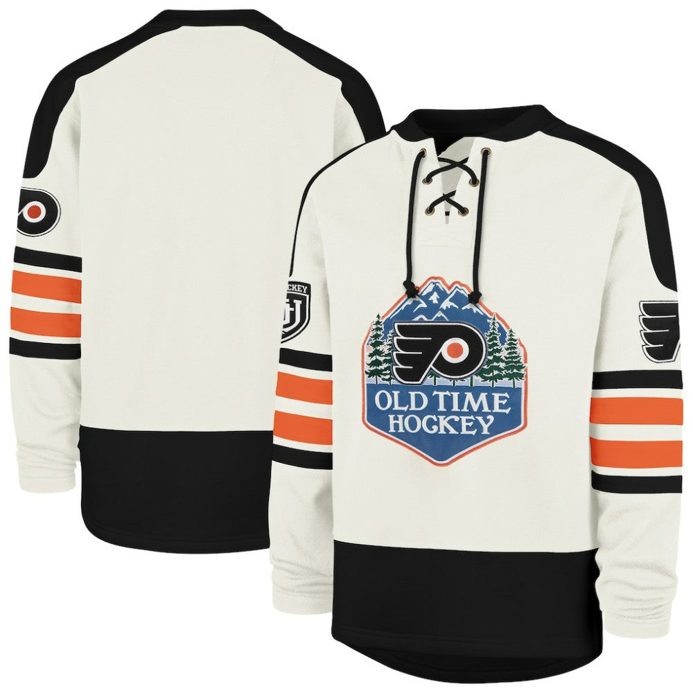 Philadelphia Flyers '47 Pond Hockey Trio Eternal Lacer Sweatshirt -  NHL Sweatshirts