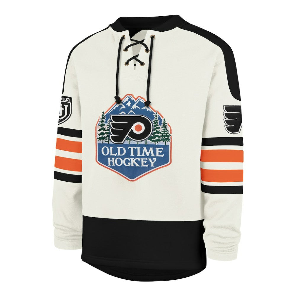 Philadelphia Flyers '47 Pond Hockey Trio Eternal Lacer Sweatshirt -  NHL Sweatshirts