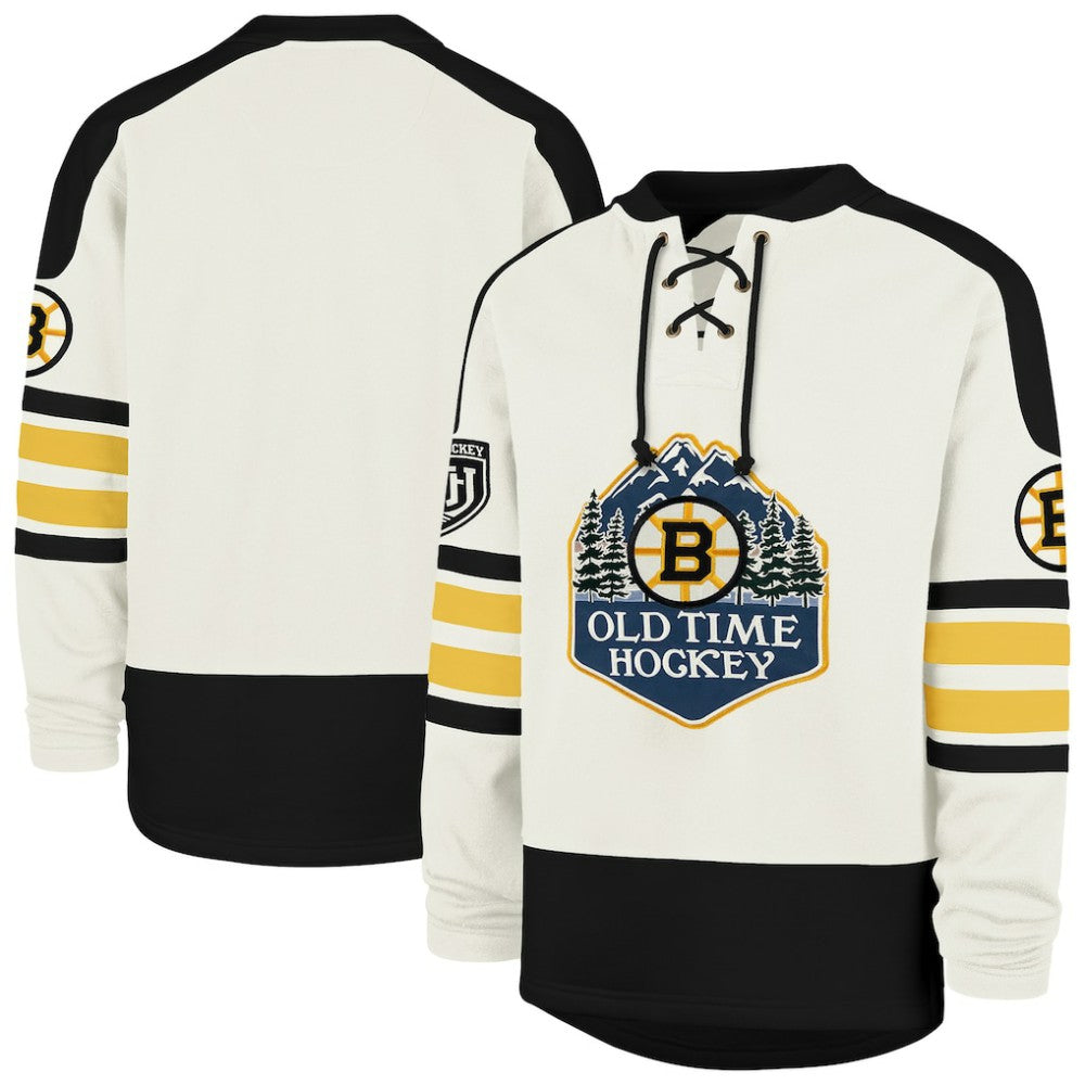Boston Bruins '47 Pond Hockey Trio Eternal Lacer Sweatshirt -  NHL Sweatshirts