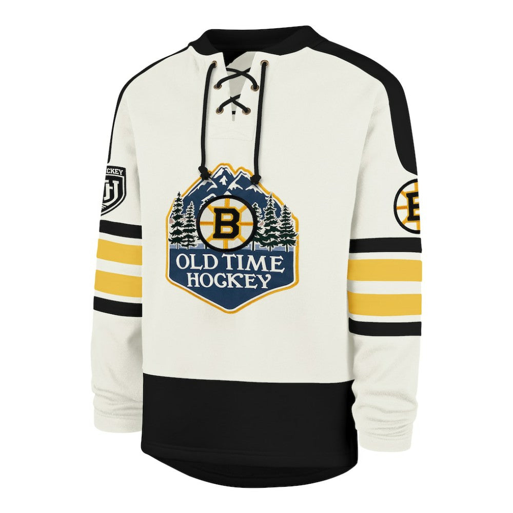 Boston Bruins '47 Pond Hockey Trio Eternal Lacer Sweatshirt -  NHL Sweatshirts