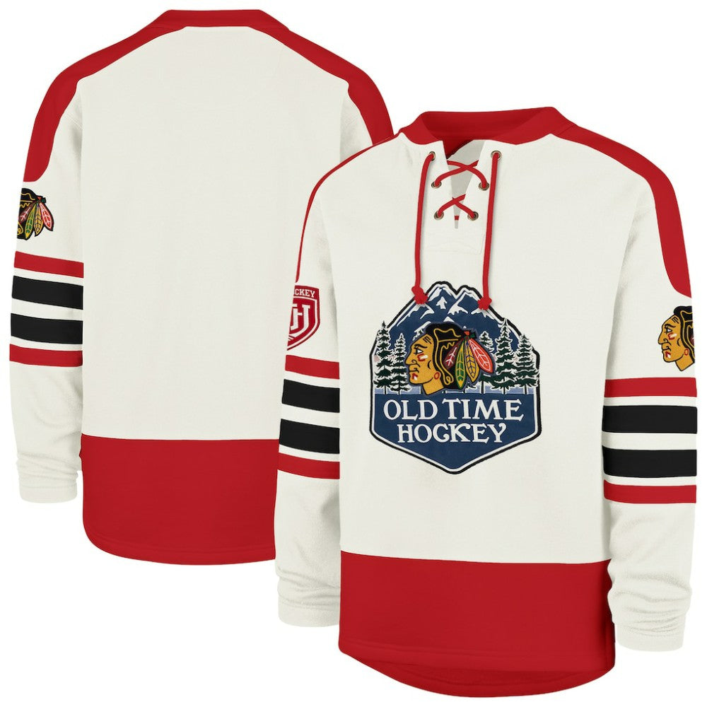 Chicago Blackhawks '47 Pond Hockey Trio Eternal Lacer Sweatshirt -  NHL Sweatshirts