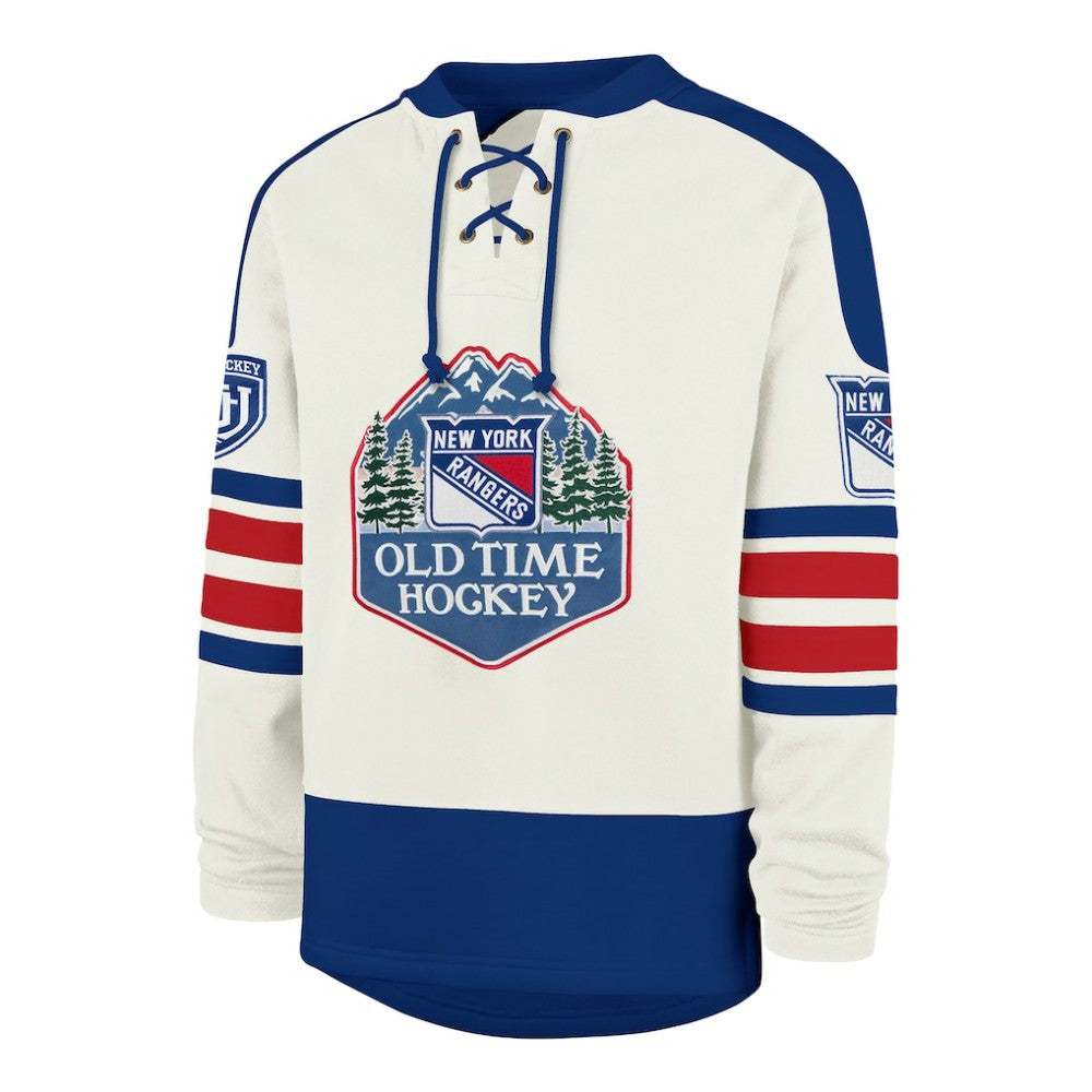 New York Rangers '47 Pond Hockey Trio Eternal Lacer Sweatshirt -  NHL Sweatshirts