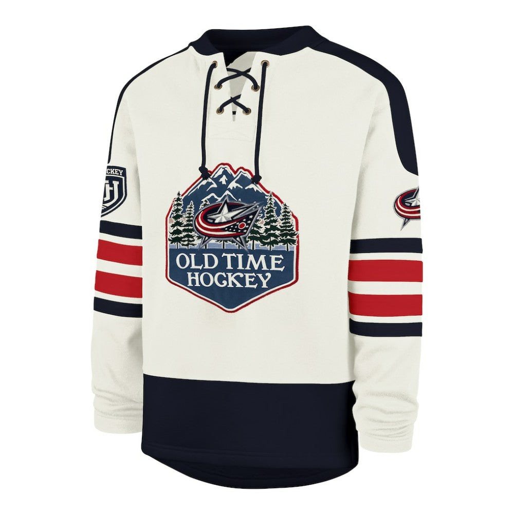 Columbus Blue Jackets '47 Pond Hockey Trio Eternal Lacer Sweatshirt -  NHL Sweatshirts