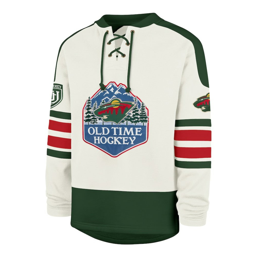 Minnesota Wild '47 Pond Hockey Trio Eternal Lacer Sweatshirt -  NHL Sweatshirts