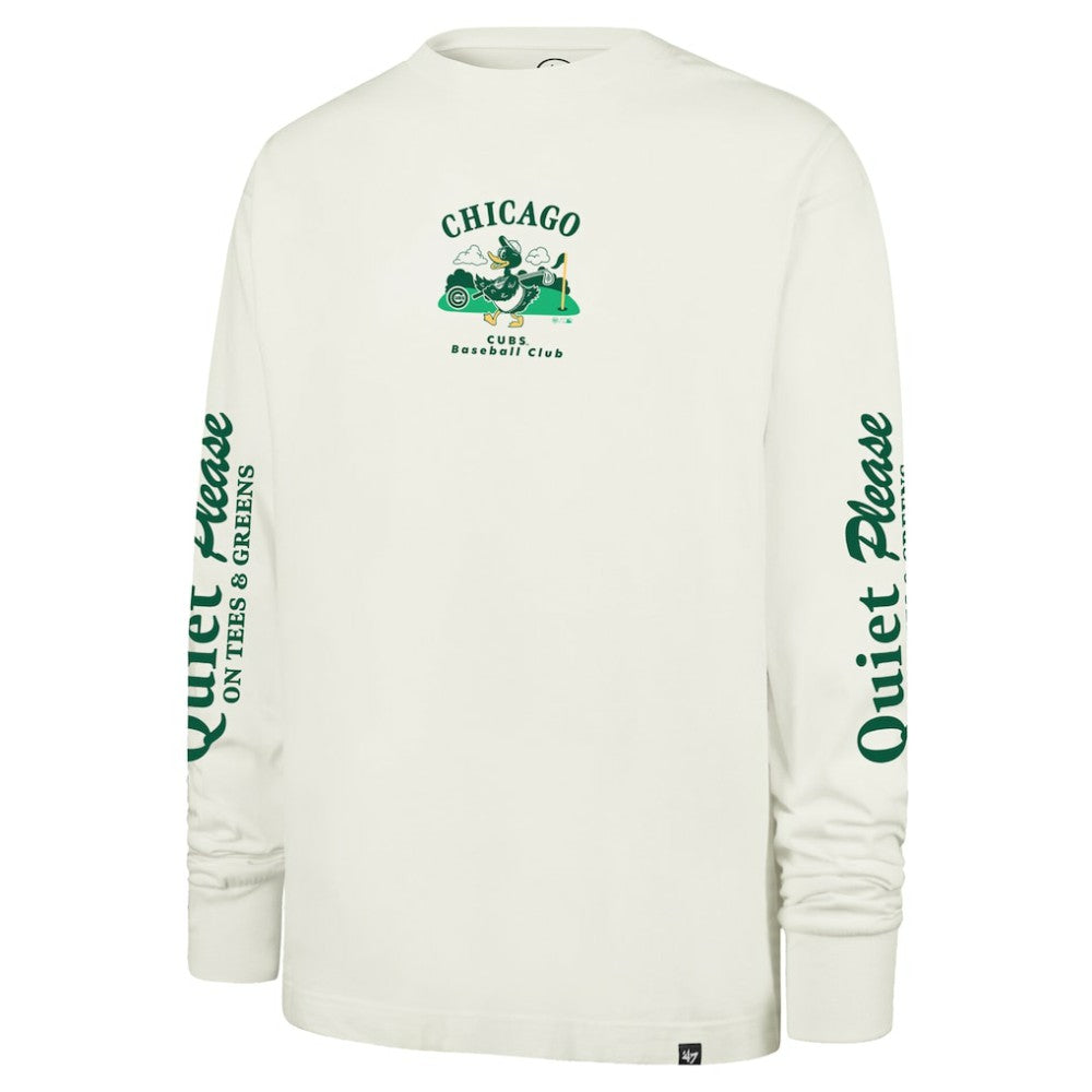 Chicago Cubs '47 Quiet Please Foundation Long Sleeve T-Shirt - MLB T-shirts