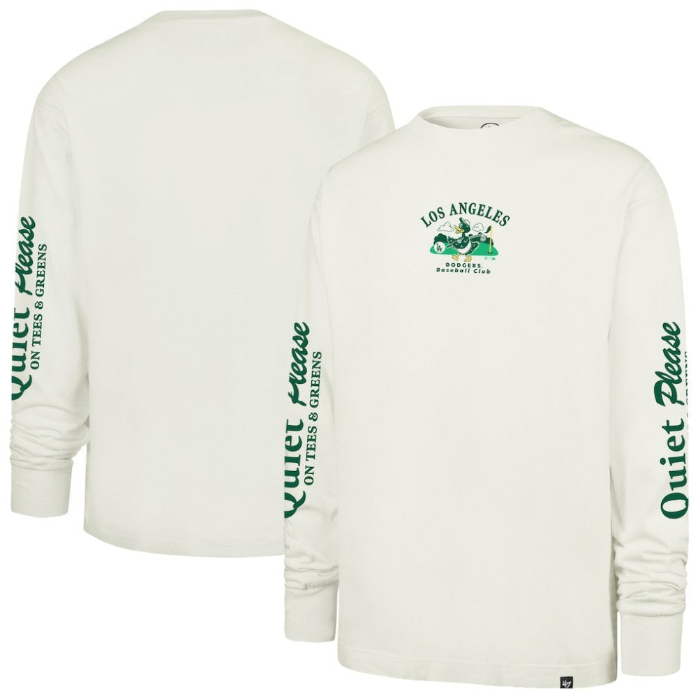 Los Angeles Dodgers '47 Quiet Please Foundation Long Sleeve T-Shirt - MLB T-shirts