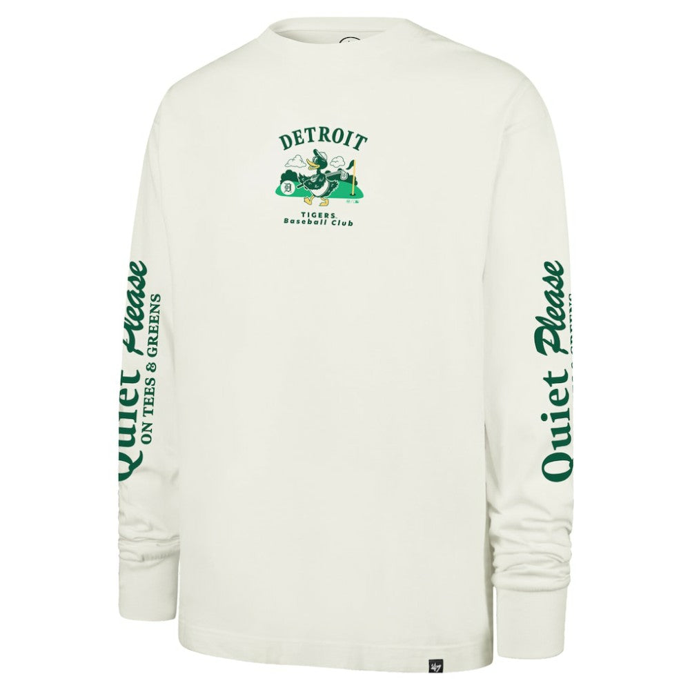 Detroit Tigers '47 Quiet Please Foundation Long Sleeve T-Shirt - MLB T-shirts