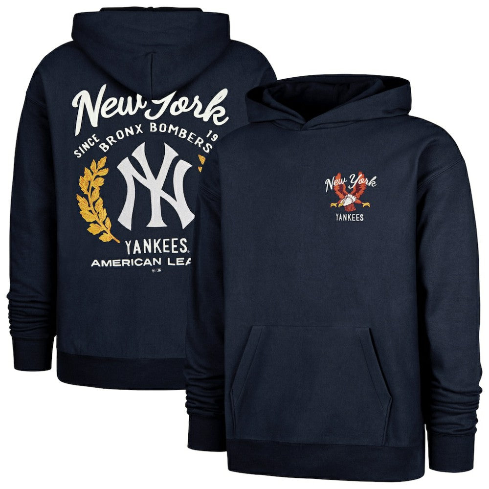 New York Yankees '47 Souvenir Laurels Foundation Hoodie - MLB Hoodies