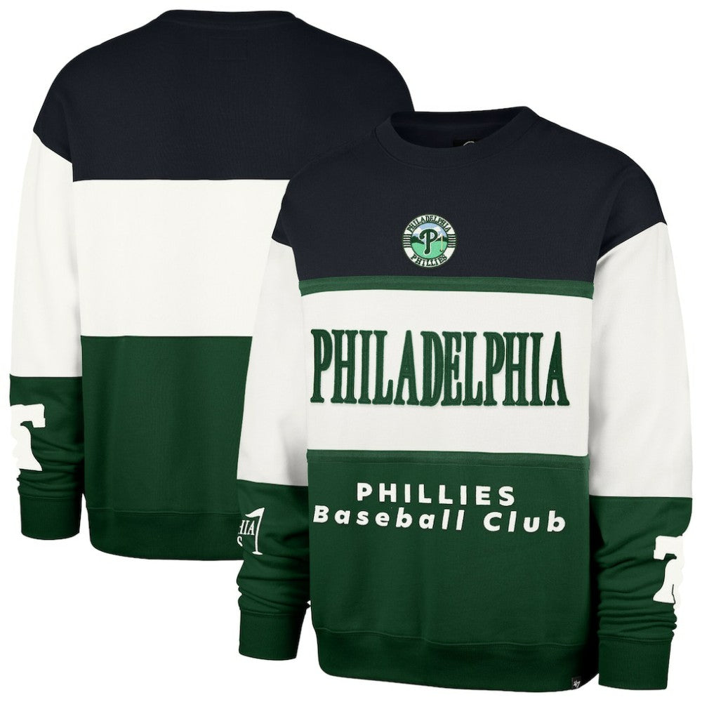 Philadelphia Phillies '47 Tee Up Maximalist Fleece Sweatshirt - MLB Sweatshirts