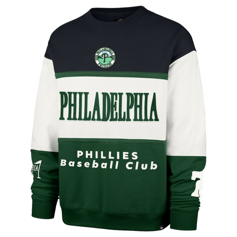 Philadelphia Phillies '47 Tee Up Maximalist Fleece Sweatshirt - MLB Sweatshirts