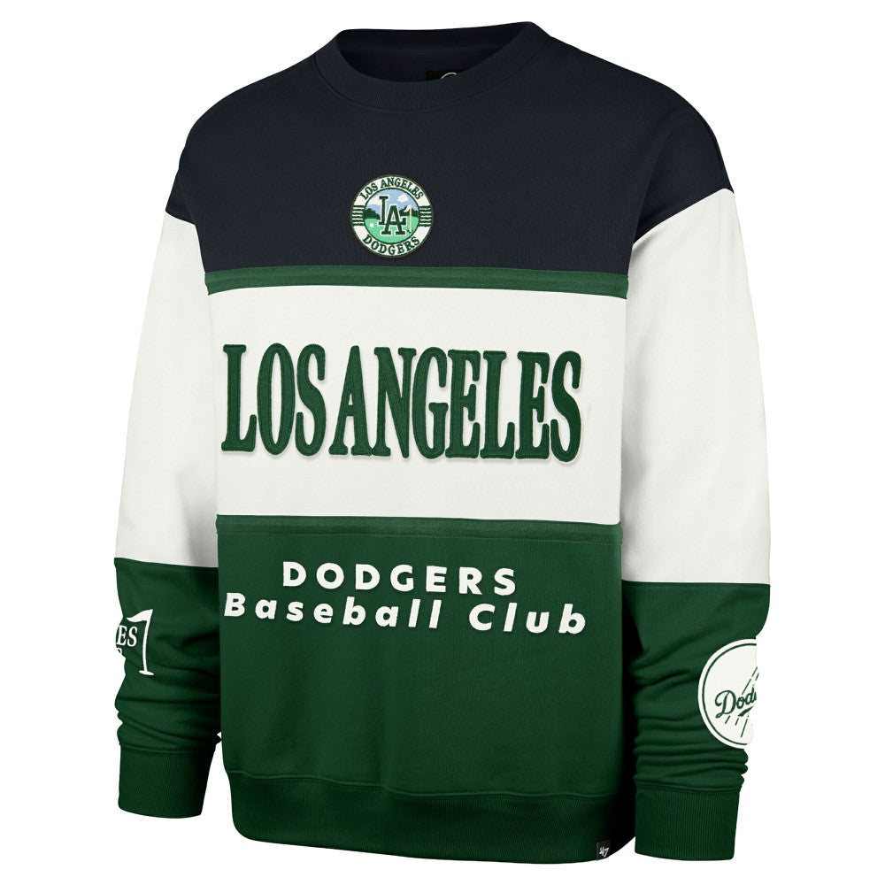 Los Angeles Dodgers '47 Tee Up Maximalist Fleece Sweatshirt - MLB Sweatshirts