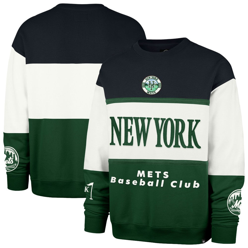 New York Mets '47 Tee Up Maximalist Fleece Sweatshirt - MLB Sweatshirts