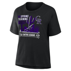 Colorado Rockies Women's 2026 Spring Training Cactus League Hometown Special T-Shirt - MLB T-shirts
