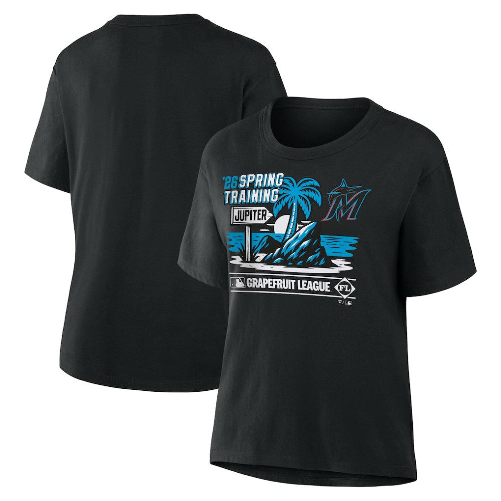 Miami Marlins Women's 2026 Spring Training Grapefruit League Hometown Special T-Shirt - MLB T-shirts