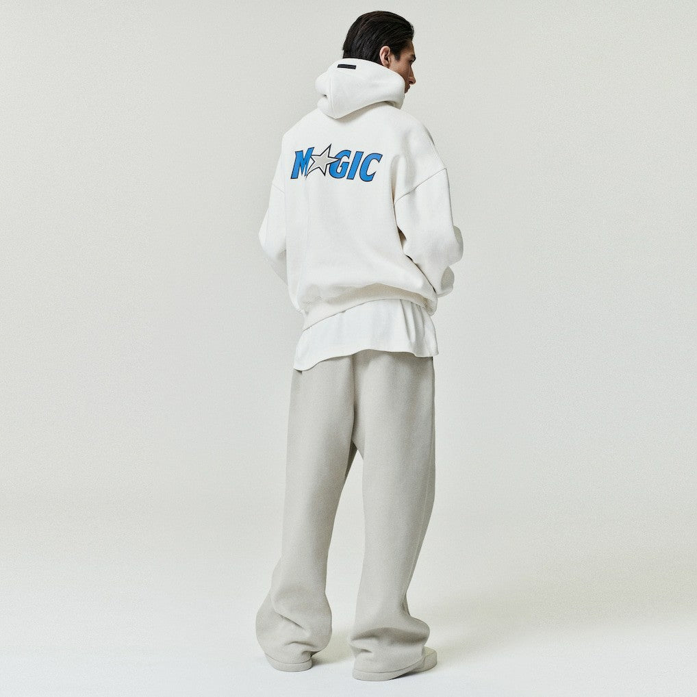 Cream Orlando Magic Fear of God x NBA Unisex 90s Hoodie sale | NBA