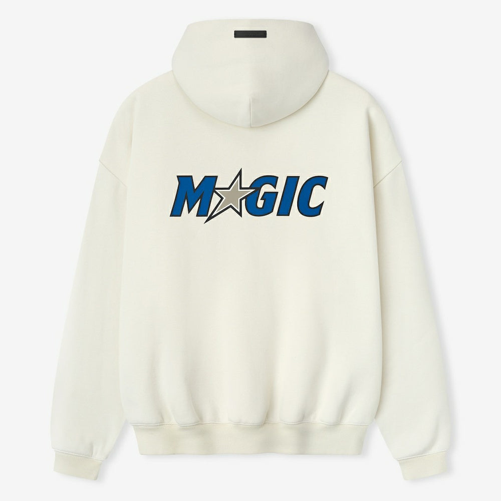 Cream Orlando Magic Fear of God x NBA Unisex 90s Hoodie sale | NBA