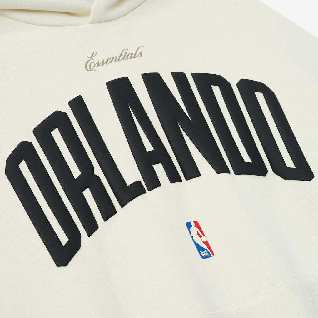 Cream Orlando Magic Fear of God x NBA Unisex 90s Hoodie sale | NBA