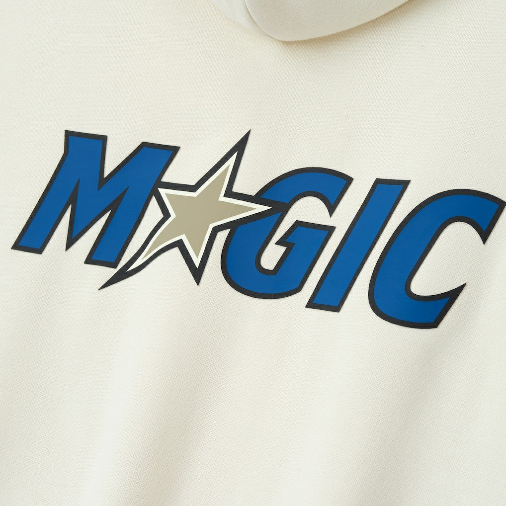 Cream Orlando Magic Fear of God x NBA Unisex 90s Hoodie sale | NBA