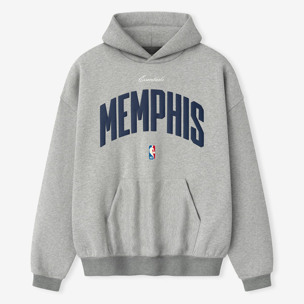 Heather Gray Memphis Grizzlies Fear of God x NBA Unisex 90s Hoodie | NBA