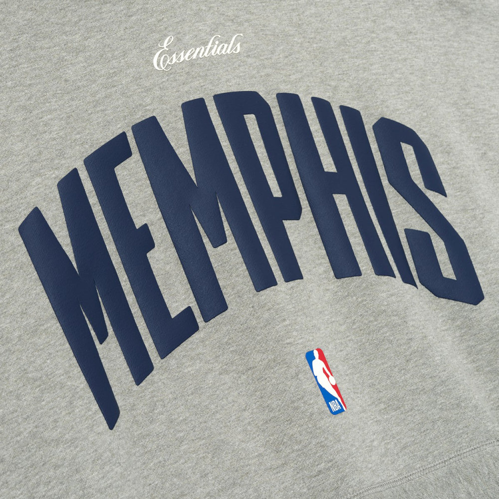 Heather Gray Memphis Grizzlies Fear of God x NBA Unisex 90s Hoodie | NBA