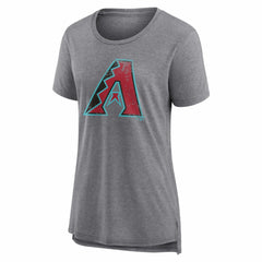 Arizona Diamondbacks Women's Heritage Personalized Any Name & Number Tri-Blend T-Shirt - MLB T-shirts