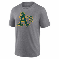Athletics Heritage Personalized Any Name & Number Tri-Blend T-Shirt - MLB T-shirts