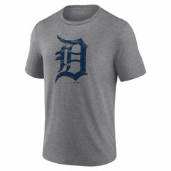 Detroit Tigers Heritage Personalized Any Name & Number Tri-Blend T-Shirt - MLB T-shirts