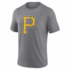 Pittsburgh Pirates Heritage Personalized Any Name & Number Tri-Blend T-Shirt - MLB T-shirts