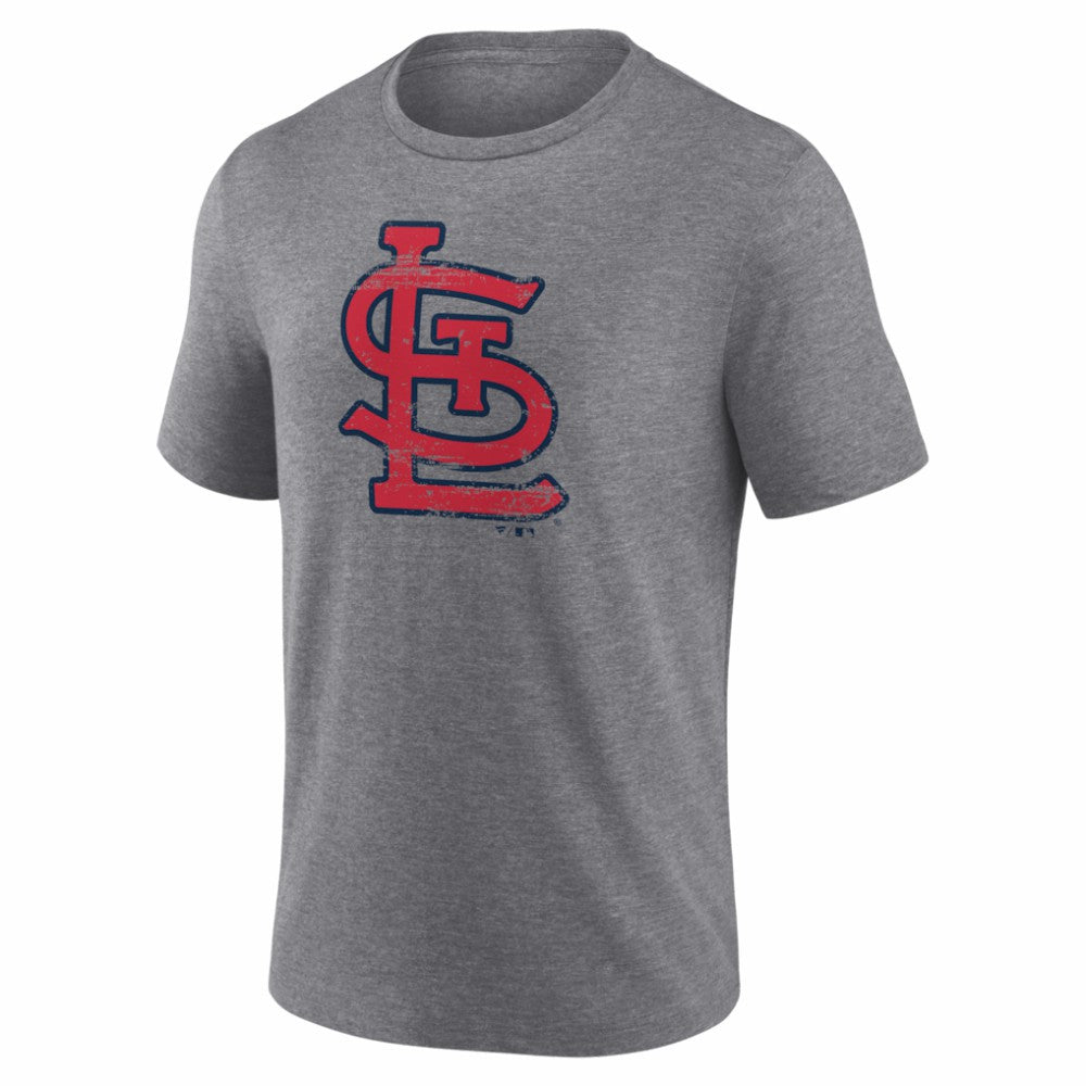St. Louis Cardinals Heritage Personalized Any Name & Number Tri-Blend T-Shirt - MLB T-shirts