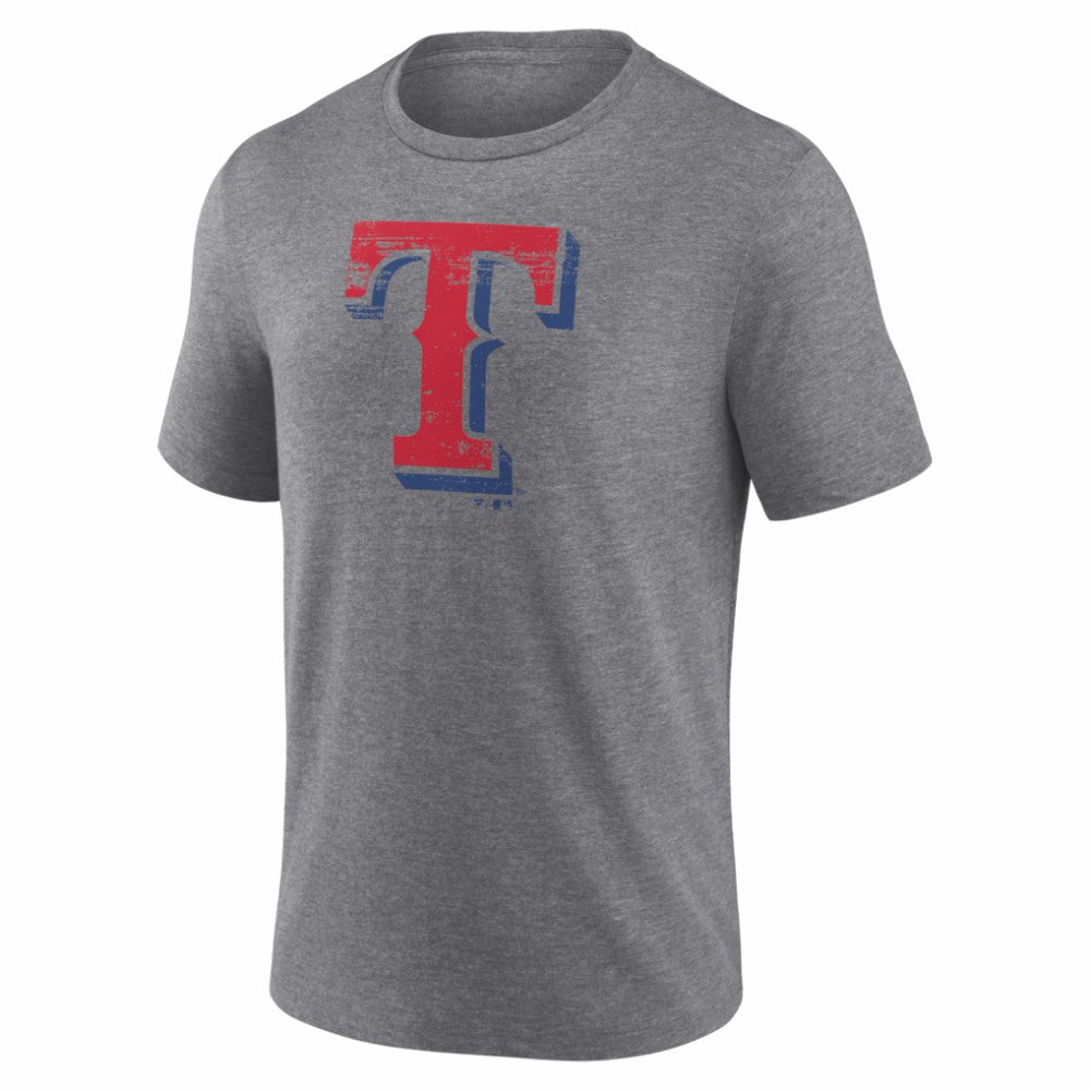 Texas Rangers Heritage Personalized Any Name & Number Tri-Blend T-Shirt - MLB T-shirts