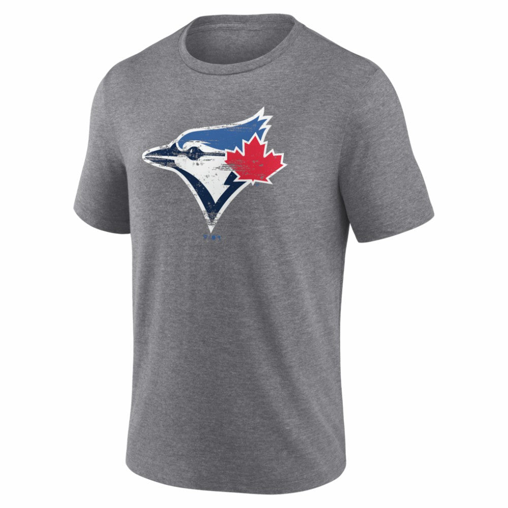Toronto Blue Jays Heritage Personalized Any Name & Number Tri-Blend T-Shirt - MLB T-shirts