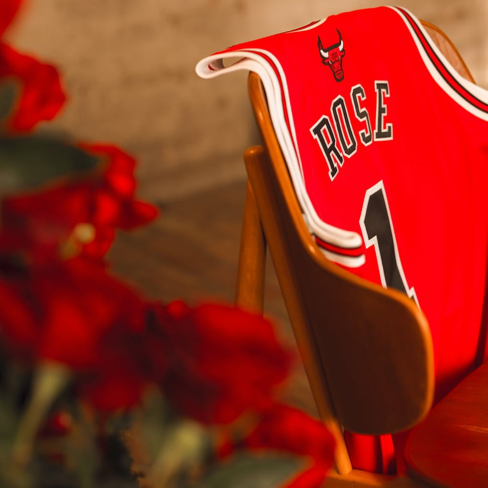 Red Derrick Rose Chicago Bulls 2008-09 Authentic Jersey sale | NBA