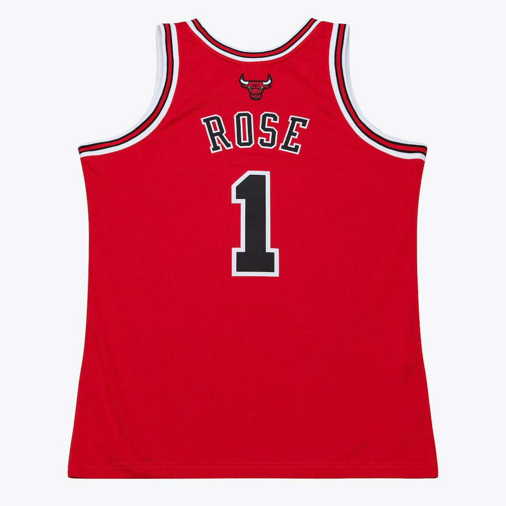 Red Derrick Rose Chicago Bulls 2008-09 Authentic Jersey sale | NBA