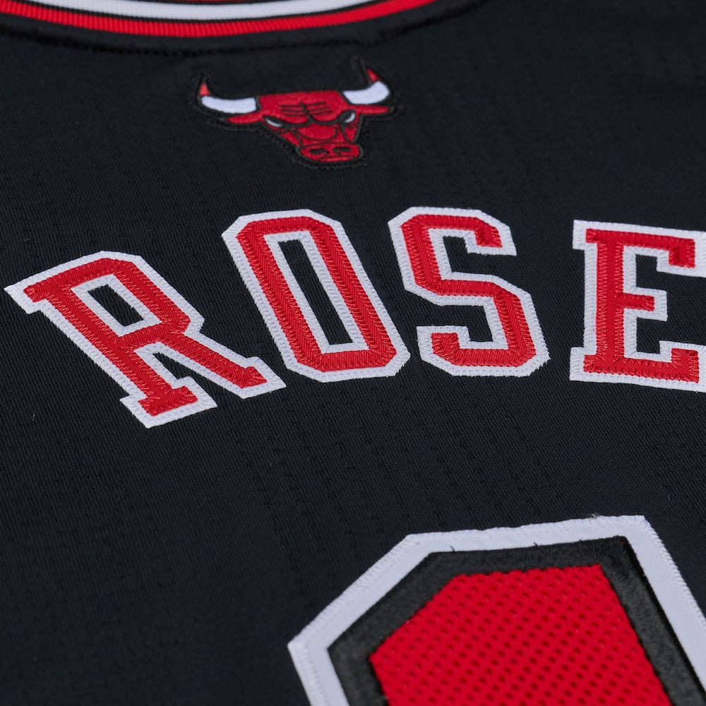 Black Derrick Rose Chicago Bulls 2010-11 Authentic Jersey sale | NBA