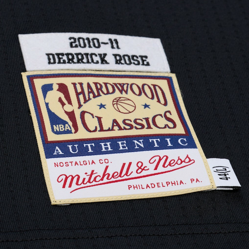 Black Derrick Rose Chicago Bulls 2010-11 Authentic Jersey sale | NBA