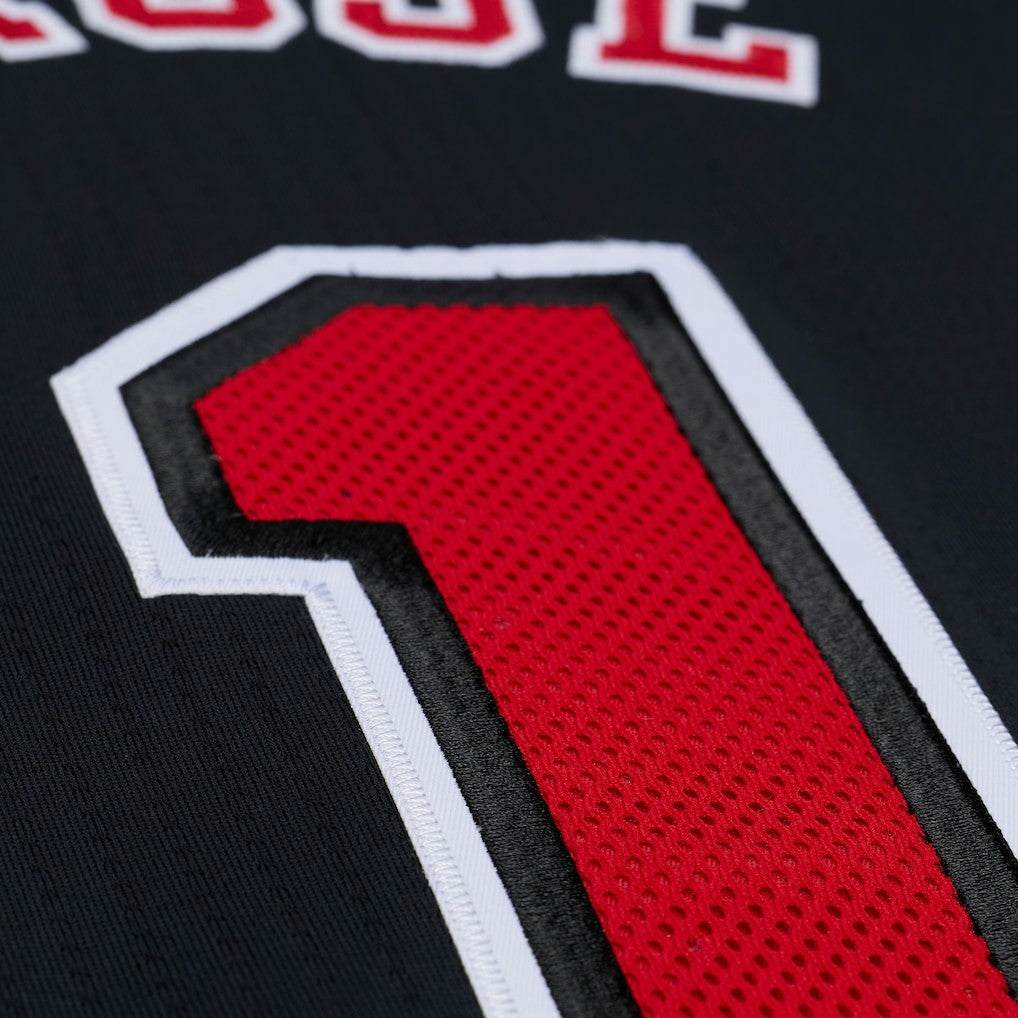 Black Derrick Rose Chicago Bulls 2010-11 Authentic Jersey sale | NBA