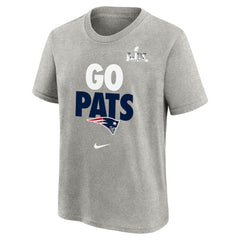 New England Patriots Youth Super Bowl LX Fast As Fast Gets Hometown Slogan T-Shirt | NFL Discount