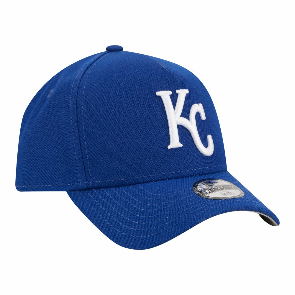 Kansas City Royals New Era Youth 9FORTY A-Frame Adjustable Hat - MLB Hats