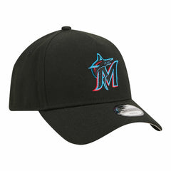 Miami Marlins New Era Youth 9FORTY A-Frame Adjustable Hat - MLB Hats