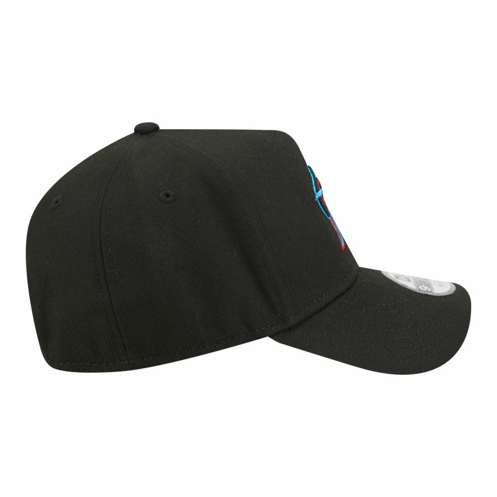 Miami Marlins New Era Youth 9FORTY A-Frame Adjustable Hat - MLB Hats